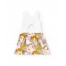 White knit dress for girl Paradice Beach collection