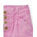 Pink denim shorts. for girl Flamingo Mood collection 
