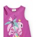 Pink dress for girls Flamingo mood collection