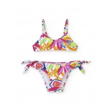 White bikini for girl Acid Bloom collection 