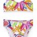 White bikini for girl Acid Bloom collection 