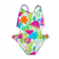 Green trikini for girl Tropadelic collection 