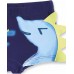 Boy's blue boxer swimsuit Ocean Wonders collection