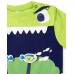 Green knit t-shirt for boy Ocean Wonders collection 