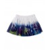 Blue tulle knitted skirt for girl Ocean Wonders collection 