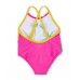 Girl's fuchsia swimsuit Laguna Beach collection
