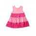 Pink tulle knit dress for girl Creamy Ice collection 
