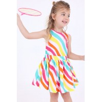 Poplin dress for girl Laguna Beach collection 