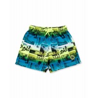 Blue Bermuda shorts for boy Tenerife Surf collection 