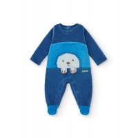 NATURAL VELVET ROMPERS NEW BORN  