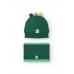 CYBER DINO KNITTED HAT AND SCARF