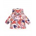 Waterproof jacket in pink with prints from the Cartoon Calling collection