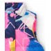 Technical vest for girls in multicoloured print from the Amazing collection 