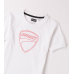 DUCATI LOGO WHITE T-SHIRT DUCATI LOGO WHITE T-SHIRT