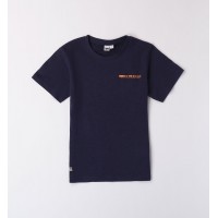 PRINTED BLUE T-SHIRT