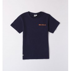 PRINTED BLUE T-SHIRT