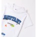 STREET GRAPHIC WHITE SWEATSHIRT IDO