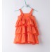 ORANGE SLEEVELESS DRESS IDO ORANGE SLEEVELESS DRESS IDO