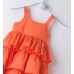 ORANGE SLEEVELESS DRESS IDO ORANGE SLEEVELESS DRESS IDO