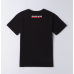 FULL LOGO DUCATI BLACK T-SHIRT