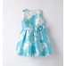 ELEGANT TURQUOISE DRESS FOR GIRLS