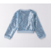 SEQUIN BLUE JACKET FOR GIRLS