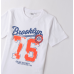 BROOKLYN 76 WHITE T-SHIRT IDO BROOKLYN 76 WHITE T-SHIRT IDO