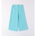LONG WOVEN TROUSERS TURQUOISE