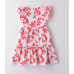 RED FLOWER DRESS