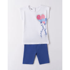 SHORT SLEEVED SET HEARTS IDO