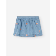 SKIRT CHAMBRAY BLUE