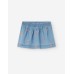 SKIRT CHAMBRAY BLUE