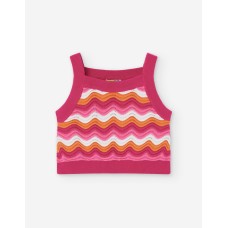 TOP KNIT DARK FUCHSIA