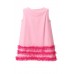 SLEEVELESS DRESS WITH 3 FLOWERS