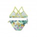 GREEN PRINTED BIKINI FOR GIRLS IN THE JUNGLE