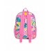 Pink flowers backpack for girls tahiti