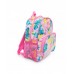 Pink flowers backpack for girls tahiti