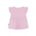 PINK LITTLE FACE JERSEY DRESS FOR GIRLS ICY AND SWEET
