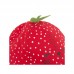 RED STRAWBERRY TWILL CAP FOR GIRLS FRUITTY TIME