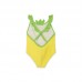 YELLOW FLOWERS SWIMSUIT FOR GIRLS FUNCACTUS