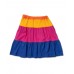 Long striped knit skirt for girl Full Bloom 