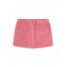 Pink corduroy skirt for girl night garden