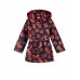 Girls' blue trench coat j'adore le milk-shake