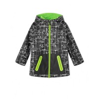 RAINCOAT WITH ZIPPER AND HOOD ACTIVE