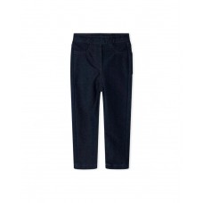 Blue plush jeggings for girl basic baby w23  
