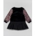 BLACK VELVET DRESS LOSAN