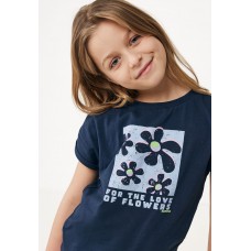 MEXX Top with sleeve deatail and artwork 