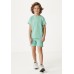 MEXX Basic short sleeve with chest print light green