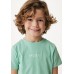 MEXX Basic short sleeve with chest print light green