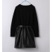 IDO BLACK ELEGANT DRESS